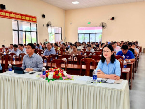 Đảng bộ xã Đại Phước học tập, quán triệt Nghị quyết Hội nghị lần thứ ba Ban Chấp hành Trung ương Đảng khóa XIV
