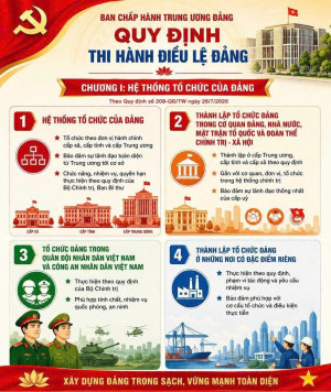 Quy Định Số 208-QĐ/TW: Hoàn Thiện Tổ Chức Đảng Phù Hợp Mô Hình Chính Quyền Địa Phương Hai Cấp