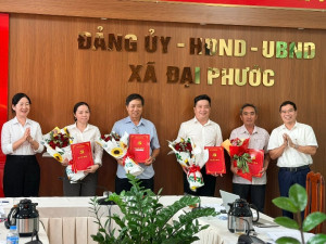 Đảng ủy xã Đại Phước chỉ đạo bảo đảm hoạt động  của các ấp sau sắp xếp diễn ra liên tục, thông suốt
