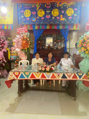 Lãnh đạo xã Đại Phước tham dự lễ kỷ niệm 145 năm ngày sinh Đức Giáo Tông Nguyễn Ngọc Tương