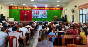 Đảng ủy UBND xã Đại Phước tổ chức sinh hoạt chi bộ tháng 7/2026 gắn với hình thức truyền hình, phát thanh trực tiếp