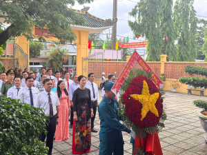 Xã Đại Phước trang trọng tổ chức lễ dâng hương nhân kỷ niệm 79 năm Ngày Thương binh - Liệt sĩ (27/7/1947 - 27/7/2026)