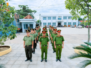 Công an xã Đại Phước dâng hương tưởng niệm các Anh hùng liệt sĩ nhân kỷ niệm 79 năm Ngày Thương binh - Liệt sĩ (27/7/1947 - 27/7/2026)