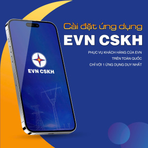 Hướng dẫn cài đặt ứng dụng EVN CSKH