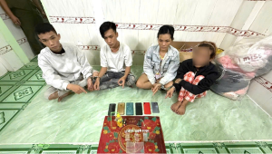 Công an xã Đại Phước triệt xóa điểm mua bán, tổ chức sử dụng trái phép chất ma túy, tạm giữ nhiều đối tượng