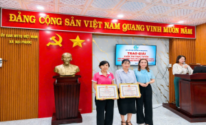 Hội LHPN xã Đại Phước trao giải Cuộc thi trực tuyến “Tìm hiểu Luật phòng, chống ma túy, mua bán người và bảo vệ trẻ em” năm 2026