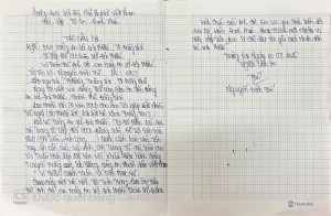 Công an xã Đại Phước tận tình hỗ trợ nhân dân hoàn thiện thủ tục cấp căn cước