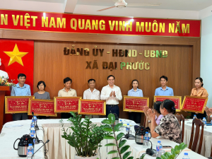 Xã Đại Phước: Tri ân những người cán bộ cơ sở tận tâm vì Nhân Dân