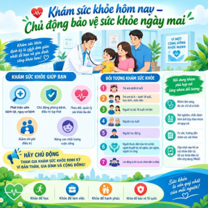 Khám sức khỏe toàn dân – Chủ động phòng bệnh, chăm sóc sức khỏe nhân dân