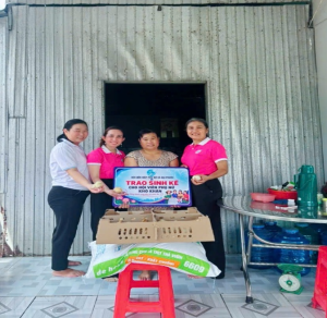Hội LHPN xã Đại Phước trao sinh kế - Đồng hành cùng phụ nữ vươn lên