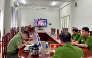 Công an xã Đại Phước tham dự Hội nghị sơ kết 01 năm thực hiện mô hình tổ chức Công an địa phương hai cấp và Hội nghị đối thoại giữa Đảng ủy, Ban Giám đốc Công an thành phố với Công an cấp xã