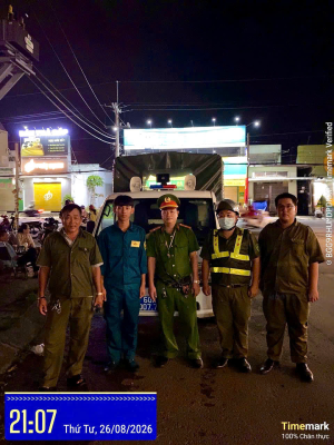 Công an xã Đại Phước bảo đảm an ninh, trật tự, an toàn giao thông trước, trong và sau trận chung kết ASEAN Cup 2026