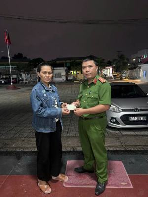 Công an xã Đại Phước: Lan tỏa hành động đẹp “nhặt được của rơi, trả lại người mất”