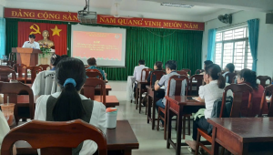 29 đảng viên dự bị xã Đại Phước tham gia bồi dưỡng  lý luận chính trị dành cho đảng viên mới