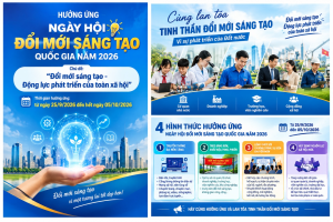 Hưởng ứng Ngày hội đổi mới sáng tạo quốc gia năm 2026