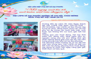 20/10 – Hướng về chi hội, gắn kết yêu thương