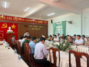Đảng ủy xã Đại Phước họp đánh giá kết quả thực hiện nhiệm vụ...