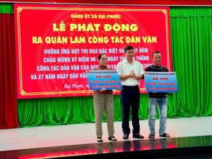 Đại Phước phát động ra quân làm công tác dân vận năm 2026