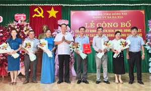 Đa Kia công bố các Quyết định thành lập các tổ chức Đảng và công tác cán bộ
