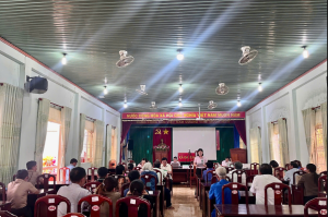 PHÒNG GIAO DỊCH NGÂN HÀNG CHÍNH SÁCH XÃ HỘI BÙ GIA MẬP TRIỂN KHAI CHO VAY ƯU ĐÃI ĐỂ THỰC HIỆN MỘT SỐ HOẠT ĐỘNG CHO VAY TẠI CÁC CHƯƠNG TRÌNH MỤC TIÊU QUỐC GIA TRÊN ĐỊA BÀN TỈNH ĐỒNG NAI