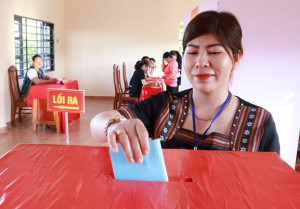 Đa Kia: 99,84% cử tri tham gia bỏ phiếu