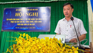 HỘI NGHỊ TẬP HUẤN ỨNG DỤNG TRỢ LÝ TRÍ TUỆ NHÂN TẠO MISA ONE AI PHỤC VỤ CÁN BỘ, CÔNG CHỨC, VIÊN CHỨC