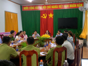 Xã Đak Lua tổ chức Hội nghị giao ban KTXH - ANQP tháng 10/2025