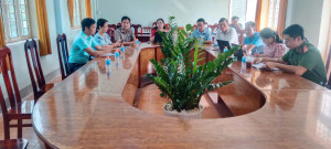 Xã Đak Lua tham gia tập huấn sử dụng phần mềm Họp không giấy (Phòng họp thông minh)