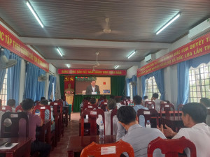 Xã Đak Lua tổ chức tham dự Hội nghị trực tuyến toàn quốc triển khai công tác bầu cử🌿