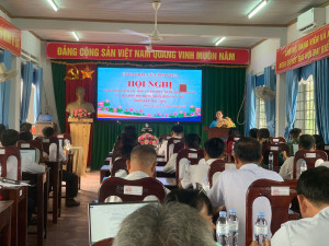 Xã Đak Lua tổ chức Hội nghị tổng kết công tác bầu cử đại...