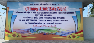 Nhằm thiết thực chào mừng các ngày lễ lớn của đất nước và địa phương