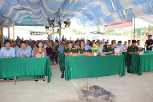 CHƯƠNG TRÌNH DÂN VẬN CỦA TỔNG CỤC HẬU CẦN - KỸ THUẬT TẠI XÃ ĐAK LUA