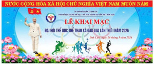 Tuyên truyền Đại hội Thể dục Thể thao  xã Đak Lua lần thứ I năm 2026