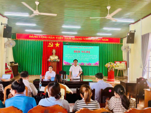 UBND xã Đak Nhau tổ chức sơ kết hoạt động tín dụng chính sách quý III năm 2025