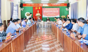 UBND xã Đak Nhau tổ chức cuộc họp thành viên tháng 12 năm 2025 (mở rộng)