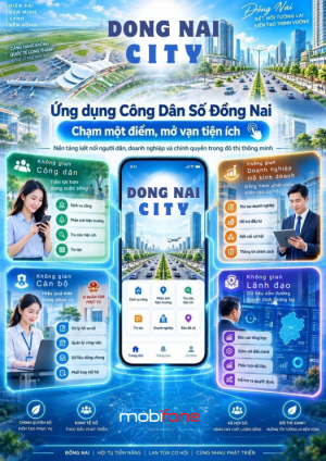 CÙNG CÀI ĐẶT ỨNG DỤNG CÔNG DÂN SỐ ĐỒNG NAI!