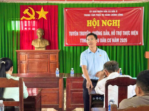 Chương trình tuyên truyền, hướng dẫn, hỗ trợ thực hiện thủ tục hành chính tại Bù Bưng