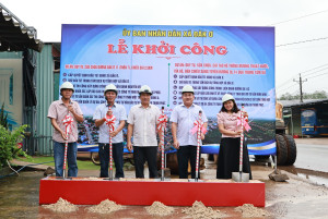 Xã Đăk Ơ khởi công 4 công trình hạ tầng, góp phần hoàn thiện giao thông và phòng chống ngập úng