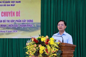 Hai xã Đăk Ơ và Bù Gia Mập tổ chức Hội nghị triển khai chuyên đề xây dựng ý thức công dân đô thị
