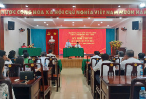 Quang cảnh kỳ họp