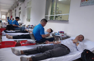 01 Dầu Giây tham gia hiến máu tình nguyện sáng 29 9