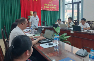 Ủy ban nhân dân xã Dầu Giây tăng cường kỷ luật, kỷ cương, nâng cao tinh thần trách nhiệm và hiệu quả cải cách hành chính