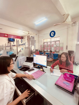 UBND xã Dầu Giây niêm yết kết quả trả lời phản ánh, kiến nghị của người dân