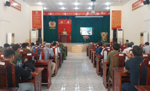 11 Quang cảnh hội nghị tuyên truyền phòng chống tội phạm