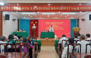 Quang cảnh kỳ họp