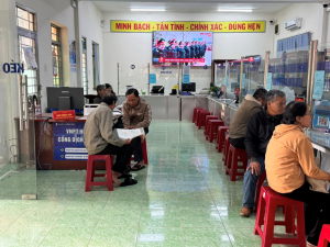 Trung tâm Phục vụ hành chính công xã Dầu Giây