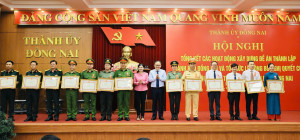 Phường Dầu Giây vinh dự được khen thưởng tại Hội nghị tổng kết công tác xây dựng Đề án thành lập thành phố Đồng Nai