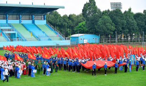 Sôi nổi Lễ khai mạc Đại hội Thể dục thể thao phường Dầu Giây lần thứ I năm 2026
