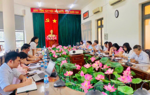 Phường Dầu Giây: Kịp thời nắm bắt, tháo gỡ khó khăn cho các chi bộ khu phố sau sáp nhập