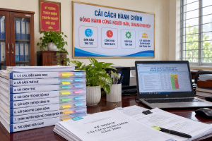 UBND PHƯỜNG DẦU GIÂY QUYẾT LIỆT RÀ SOÁT, HOÀN THIỆN CÁC TIÊU CHÍ ĐÁNH GIÁ BỘ CHỈ SỐ CẢI CÁCH HÀNH CHÍNH NĂM 2026